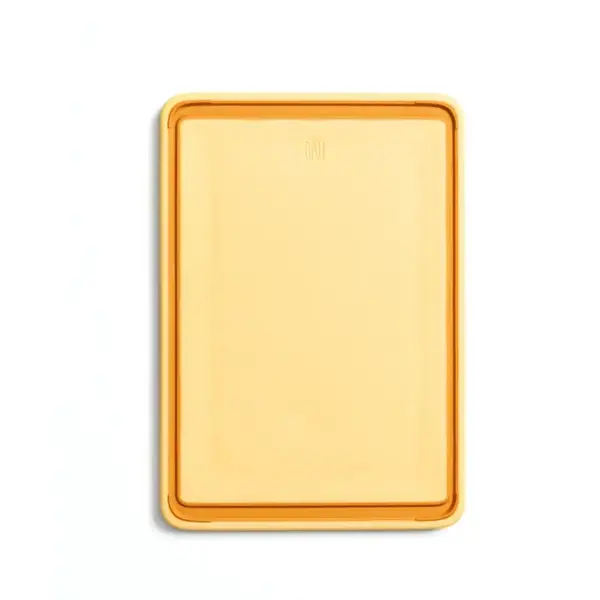 Planche à découper 7.5" x 11.5", jaune moutarde de EKU