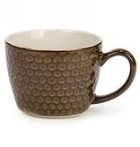 Beehive Pattern Cup, Brown