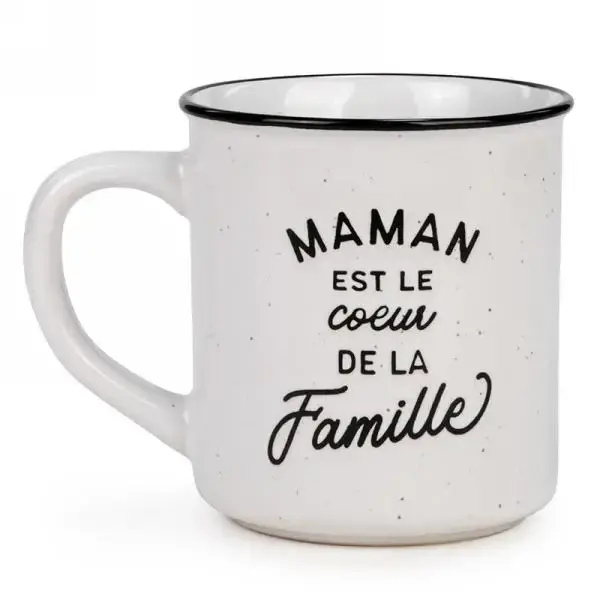 Cup "Maman est le coeur de la famille"