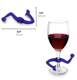 Starfrit Starfrit Gourmet Silicone Wine Glass Markers "Arm", set of 6