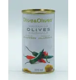 Olives Manzanilla farcies au piment jalapeño 370ml