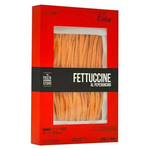 Filotea Filotea Pepper and Chili Fettuccine Pasta 250g