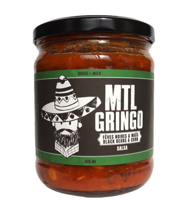 MTL Gringo Salsa Douce Haricots Noirs & Maïs 435ml de MTL Gringo