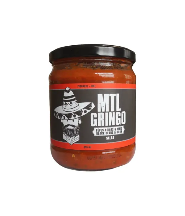 MTL Gringo MTL Gringo Spicy Black Bean & Corn Salsa 435ml