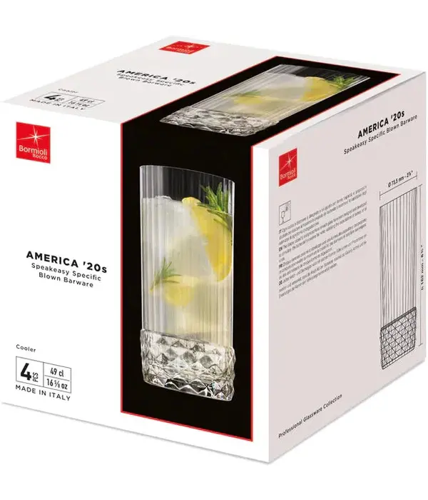 Bormioli Rocco Verres à cocktail America '20s 16.5 oz, ens/4 de Bormioli Rocco