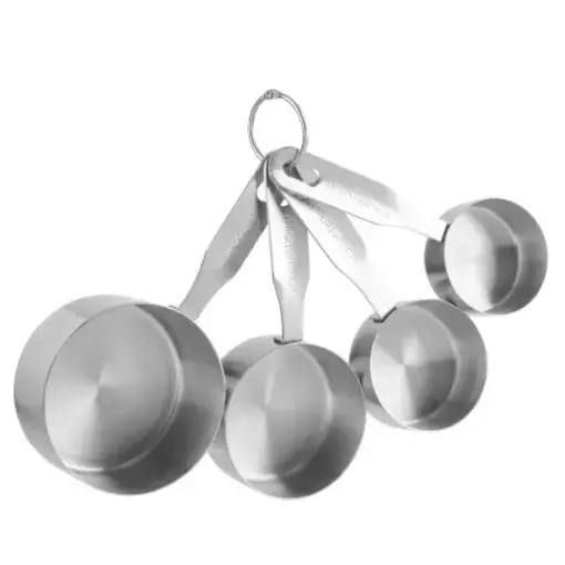 Trudeau Trudeau Stainless Steel Measuring Cups, set of 4