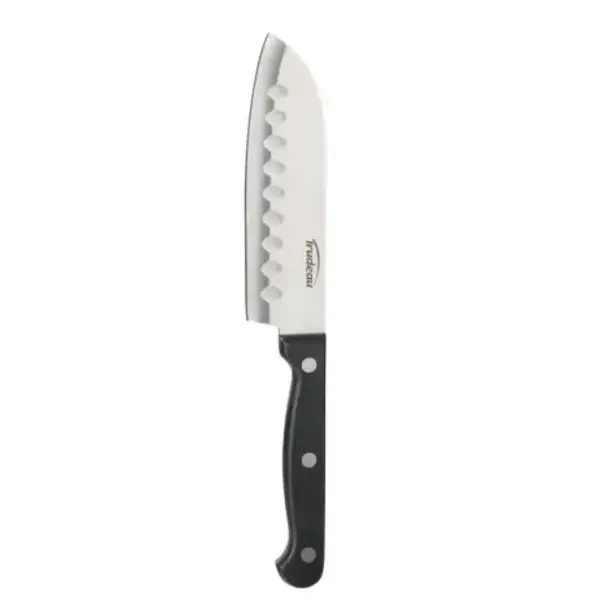 Trudeau 12cm Black Santoku Knife