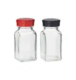 Trudeau Trudeau Red and Black Salt and Pepper Shakers