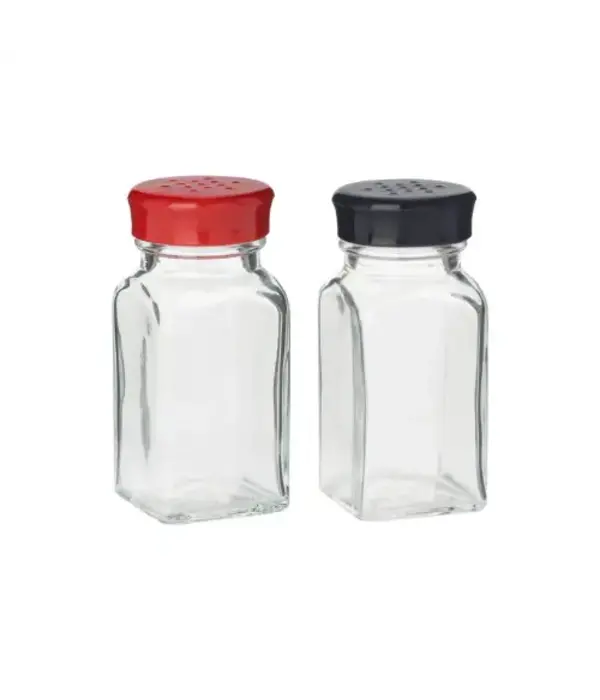 Trudeau Trudeau Red and Black Salt and Pepper Shakers