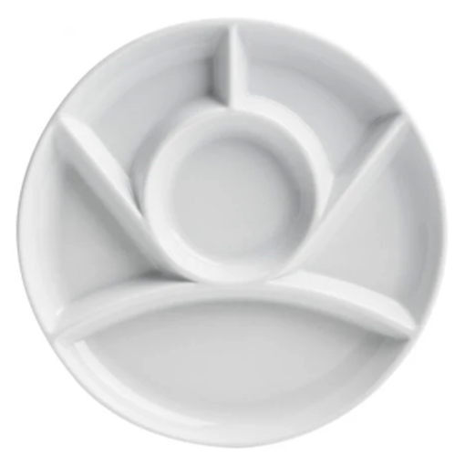 Trudeau Assiettes à fondue rondes ens/4 de Trudeau