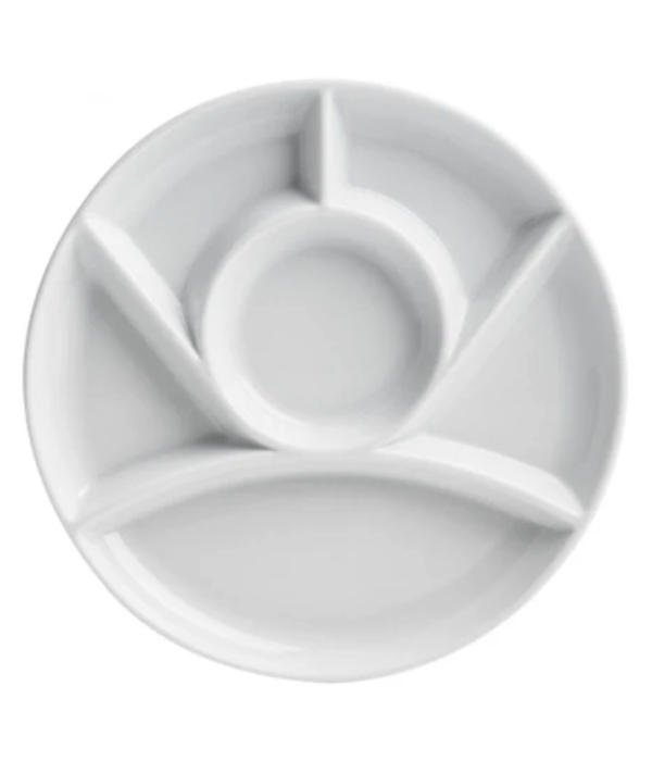 Trudeau Trudeau Round Fondue Plates, set of 4