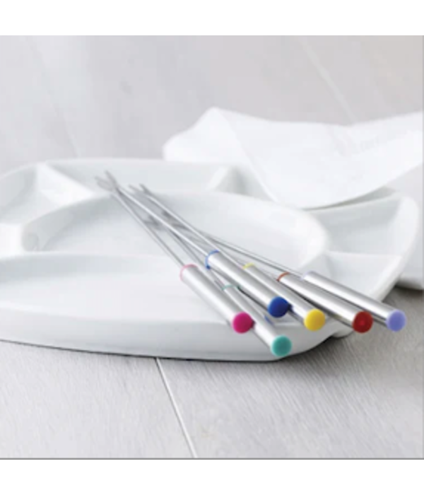 Trudeau Trudeau Stainless Steel Fondue Forks, set of 6