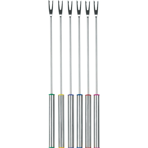 Trudeau Trudeau Stainless Steel Fondue Forks, set of 6