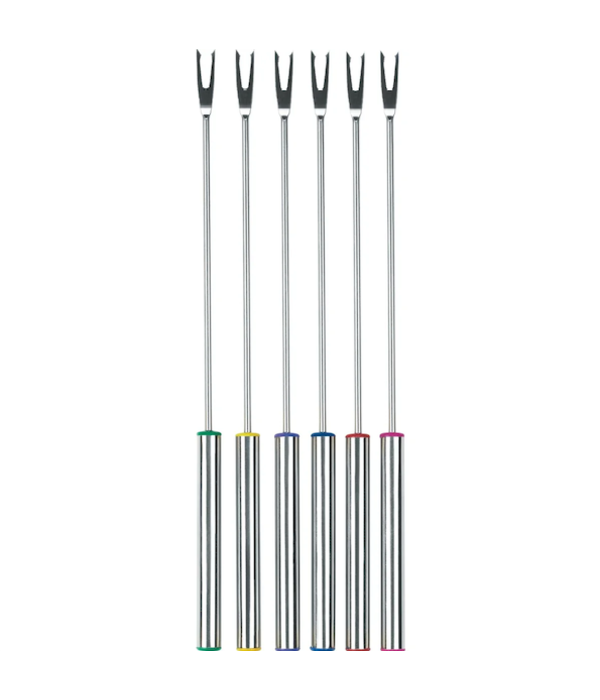 Trudeau Trudeau Stainless Steel Fondue Forks, set of 6
