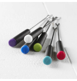 Trudeau Trudeau Black Fondue Forks, set of 6