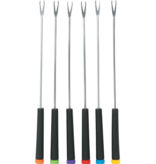 Trudeau Trudeau Black Fondue Forks, set of 6