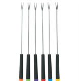 Trudeau Trudeau Black Fondue Forks, set of 6
