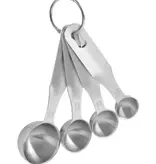 Trudeau Trudeau Stainless Steel Measuring Spoons, set of 4