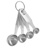 Trudeau Trudeau Stainless Steel Measuring Spoons, set of 4