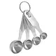 Trudeau Stainless Steel Measuring Spoons, set of 4