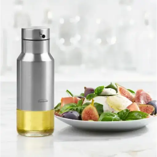 Bouteille d'huile en inox 370ml de Trudeau
