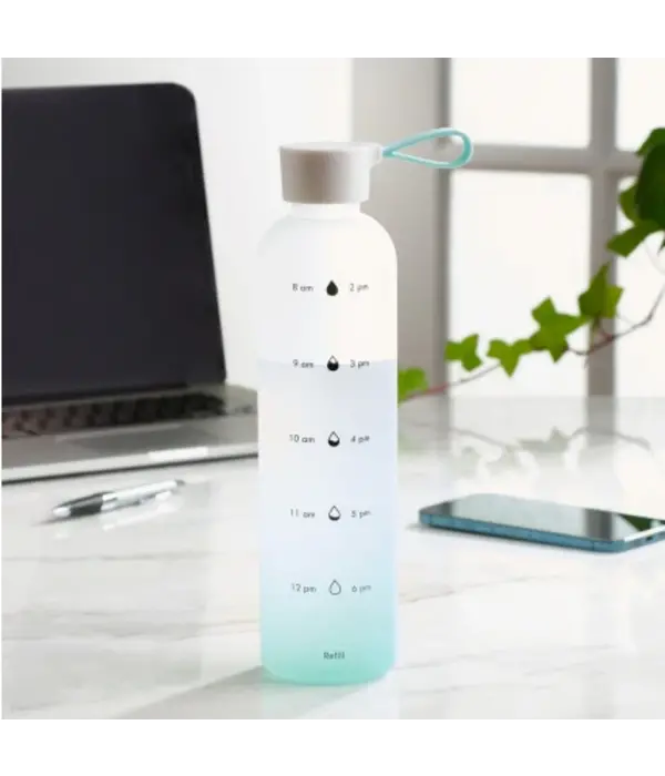 Trudeau Bouteille d'eau Tritan Bleu Poudre 32oz de Trudeau
