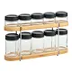 Trudeau Spice Rack with 10 Containers