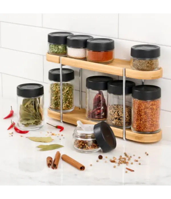 Trudeau Trudeau Spice Rack with 10 Containers