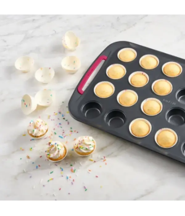 Trudeau Trudeau "Confetti" Mini Muffin Pan, Set of 24