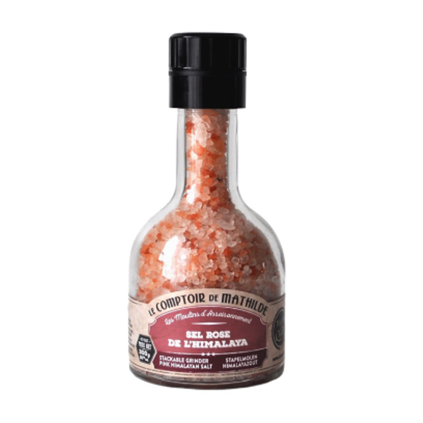Le Comptoir de Mathilde Pink Himalayan Salt with Grinder