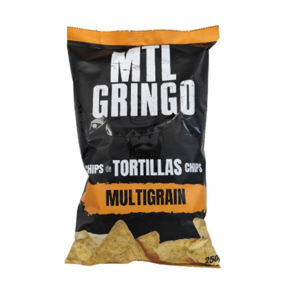 MTL Gringo Multigrain Tortilla Corn Chips, 250g