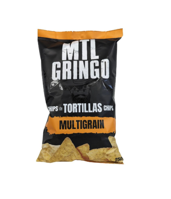 MTL Gringo MTL Gringo Multigrain Tortilla Corn Chips, 250g