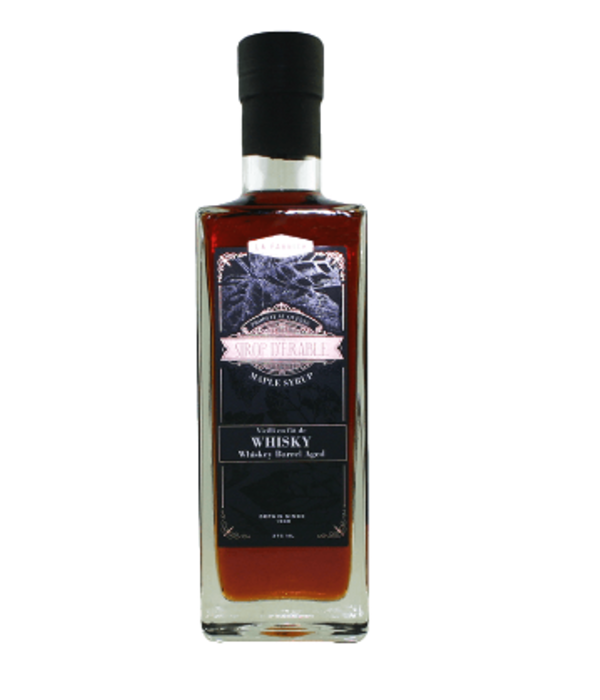 La Fabrick Whiskey Barrel-Aged Maple Syrup 375ml