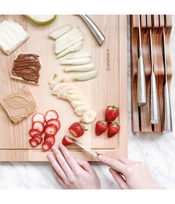 Cuisinart Planche à découper rectangulaire en érable Canadien 15" x 8"