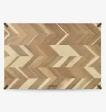 Cuisinart Planche à découper en acacia chevrons 18x12" de Cuisinart