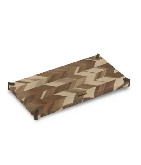 Cuisinart Planche à découper en acacia en chevrons 12x7" de Cuisinart
