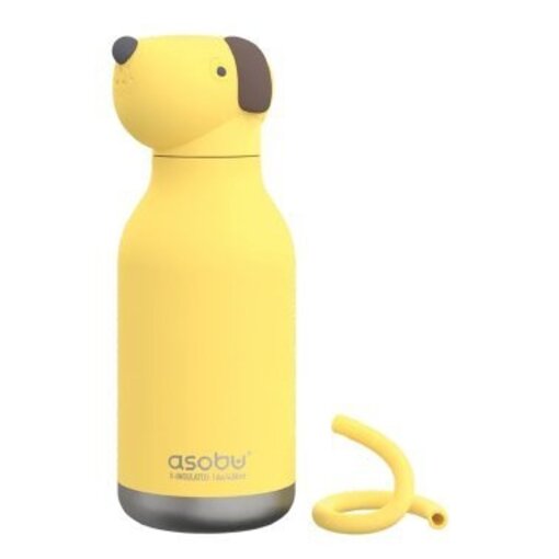 Asobu Bouteille d'eau isolante pour enfant "Chien", 16 oz de ASOBU®
