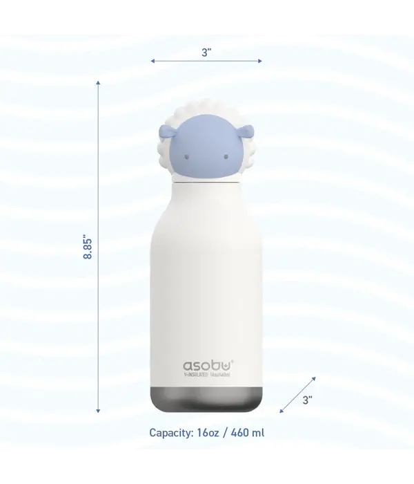 Asobu ASOBU® 16-Oz. Kid Insulated Water Bottle "Sheep"