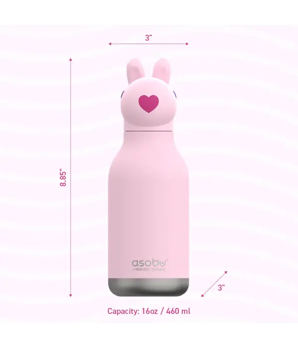 Asobu ASOBU® 16-Oz. Kid Insulated Water Bottle "Bunny"