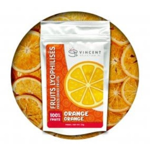 Vincent Sélection Fruits Lyophilisés 20g, Orange de Vincent Sélection