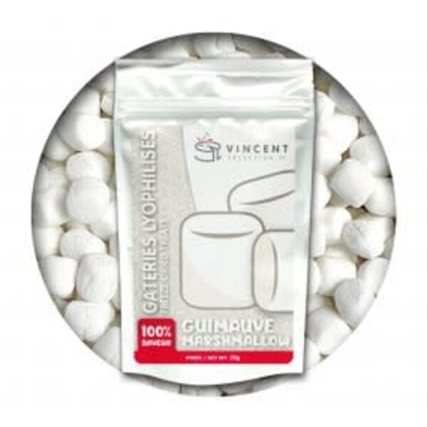 Vincent Sélection Freeze-Dried Treats 25g, Marshmallows