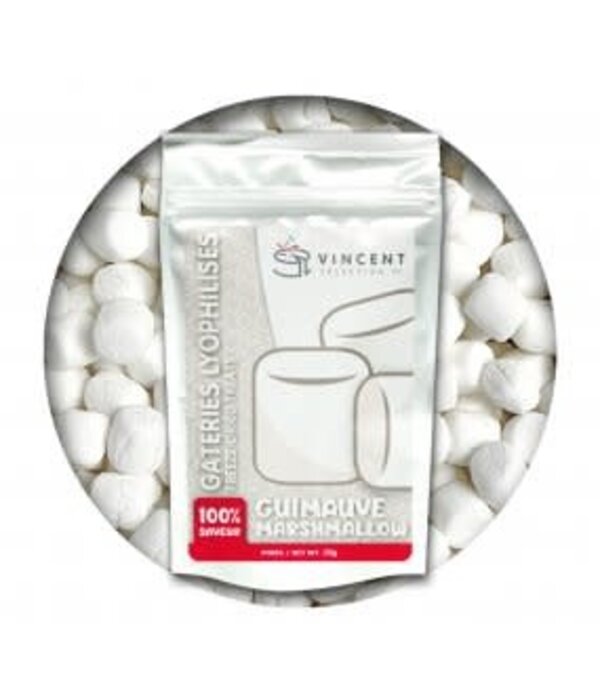 Vincent Sélection Vincent Sélection Freeze-Dried Treats 25g, Marshmallows