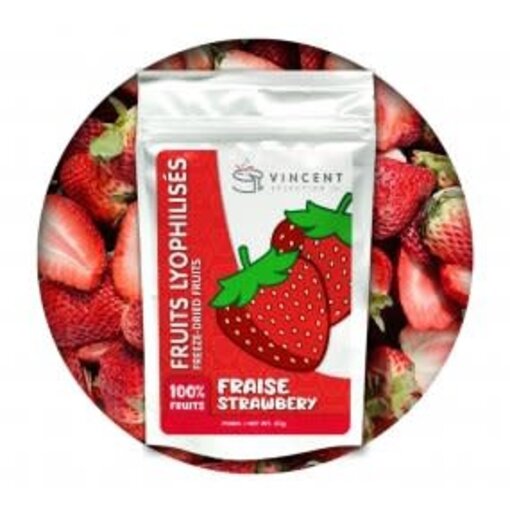 Vincent Sélection Vincent Sélection Freeze-Dried Fruit 15g, Strawberry