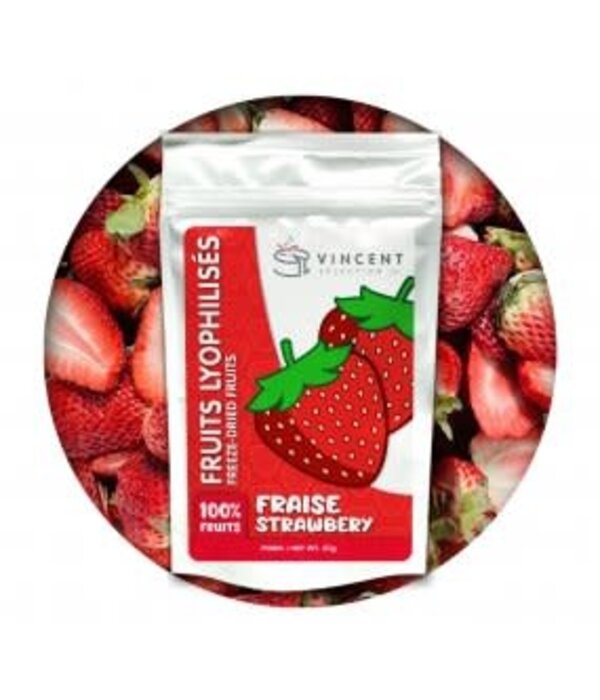 Vincent Sélection Vincent Sélection Freeze-Dried Fruit 15g, Strawberry