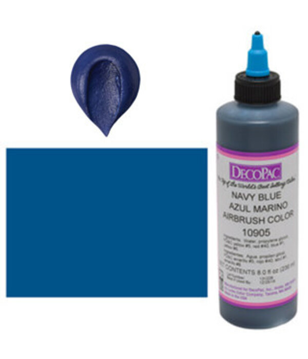 Vincent Sélection Decopac Navy Blue Airbrush Color 8 oz
