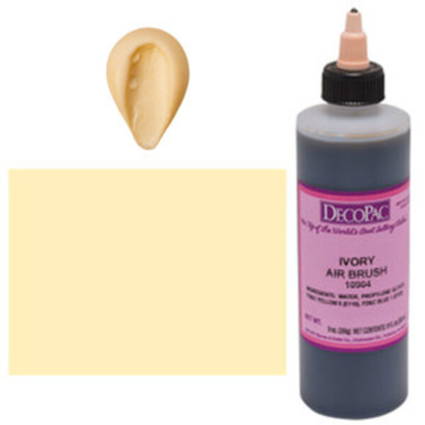 Decopac Ivory Airbrush Color 8 oz