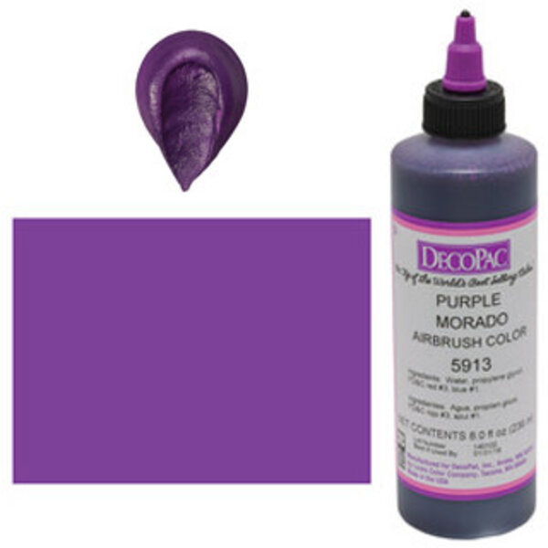 Decopac Purple Airbrush Color 8 oz