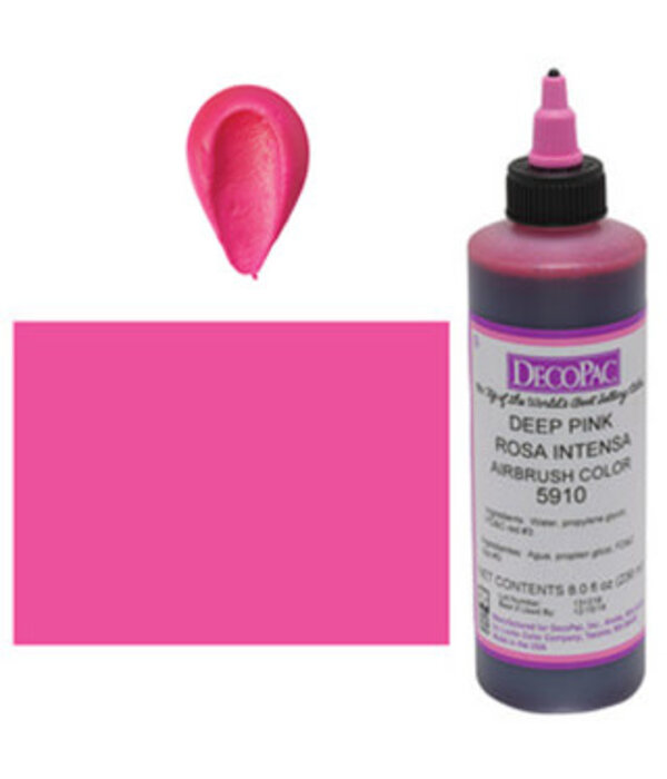 Vincent Sélection Colorant à airbrush Rose Foncé 8oz de Decopac