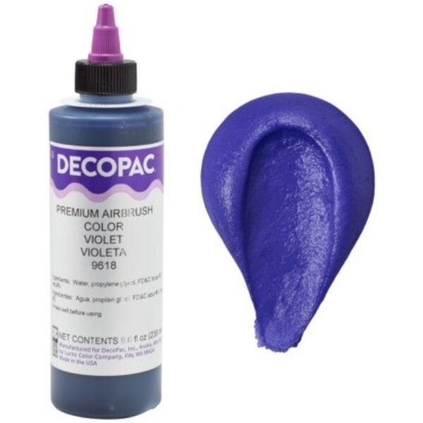 Decopac Violet Airbrush Color 8 oz