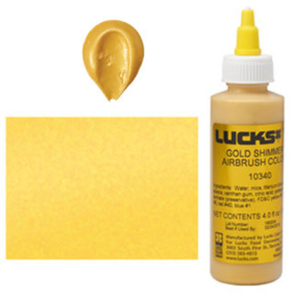 Colorant à airbrush Or Perlé 4 oz de Decopac